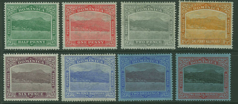 Dominica West Indies Caribbean SG 62/70 Set of 8 MLH