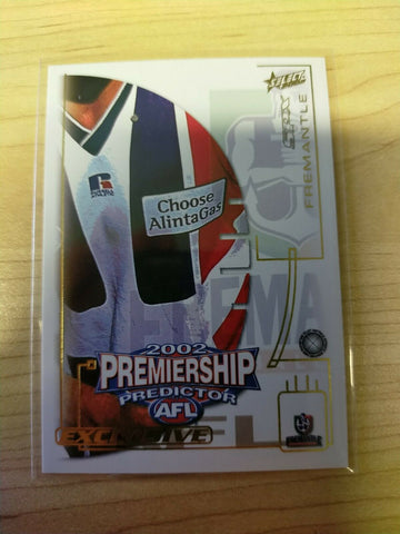 2002 Select SPX Premiership Predictor Fremantle PC6