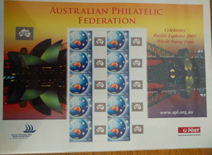 Australia Post Australian Philatelic Federation 2005 World Stamp Expo