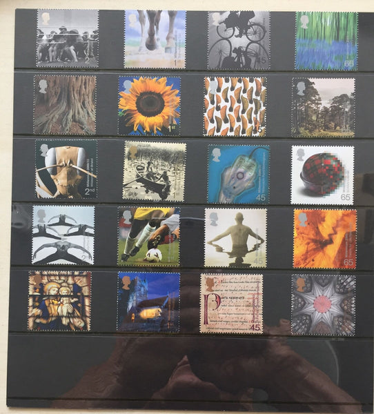 GB Great Britain 2000 Royal Mail Stamp Year Album Volume 17 Includes Years Issues.