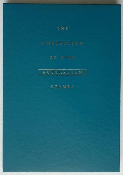 Australia Post 1996 Year Album. This book contains all the different simplified stamps issued in that year.