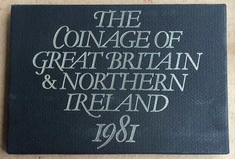 UK Great Britain 1981 Proof Set