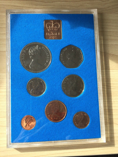 UK Great Britain 1972 Proof Coin Set Superb Condition.