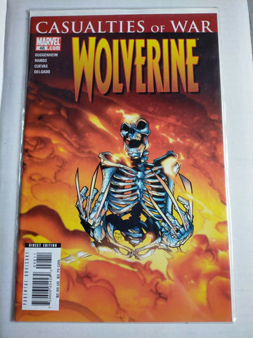 Marvel Comic Book Casualties of War Wolverine No.48