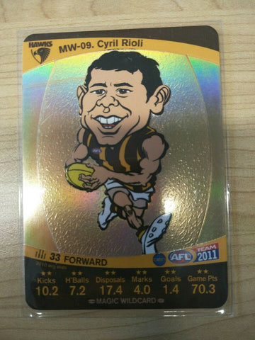 2011 Teamcoach Magic Wildcard Cyril Rioli Hawthorn MW-09