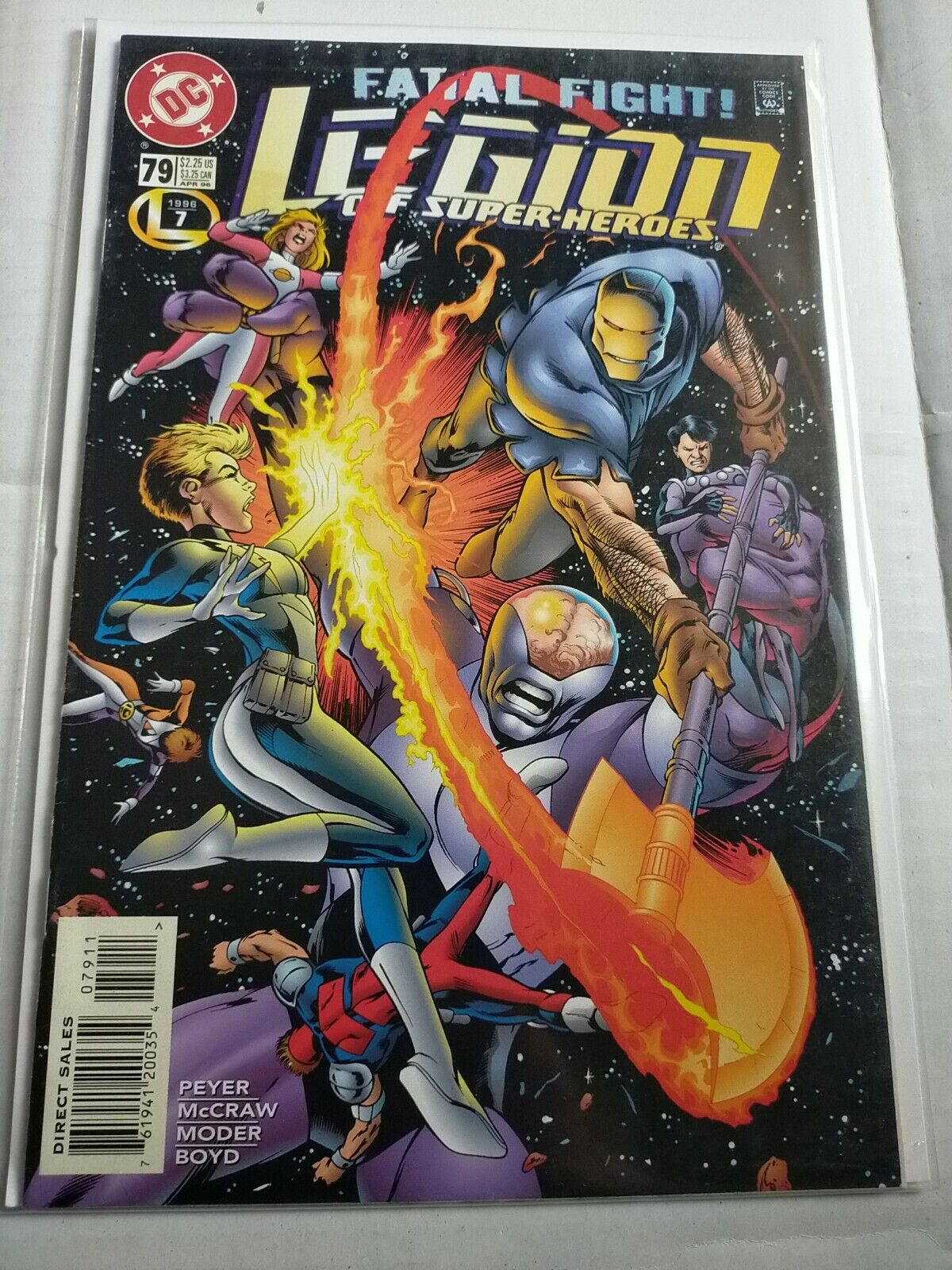 DC 1996 April #79 Legion of Superheroes Comic