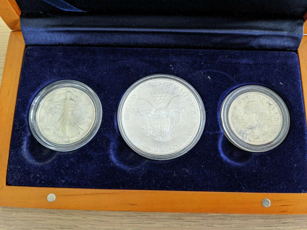 Australia USA 2005 End of World War II Victory in the Pacific Silver Coin Set