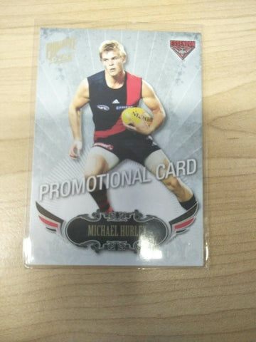 2009 Select AFL Pinnacle Promotional Card Michael Hurley Essendon