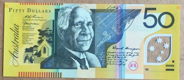 R518c 1999 $50 Australia  Polymer Banknote Macfarlane Evans