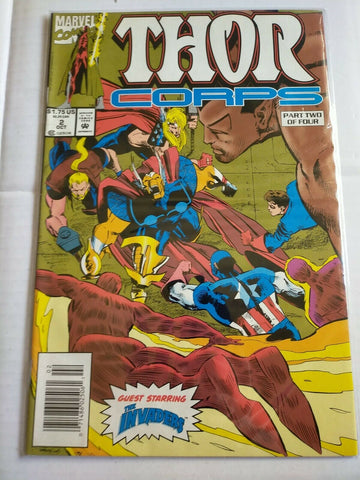 Marvel 2 October 1992 Thor Corps Comic Part 2 of 4