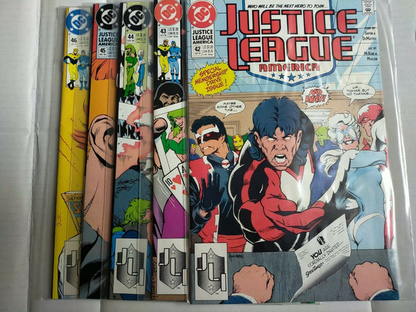DC 30+ 1989-1992 Justice League of America Comics #27-#50, #52-#57, #59-#60