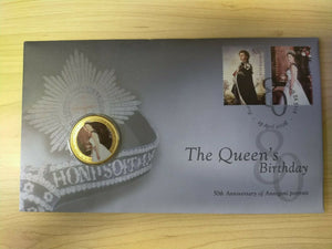 Australia 2006 Queen's 80th Birthday Anniversary of Annigoni Portrait 50c PNC First Day Issue