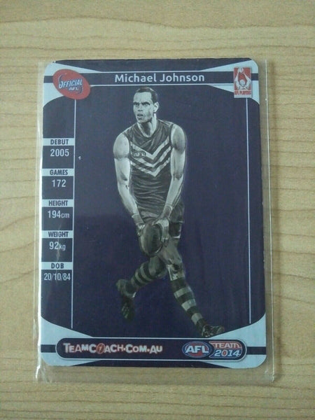 2014 Teamcoach Star Wildcard Michael Johnson Fremantle SW-06