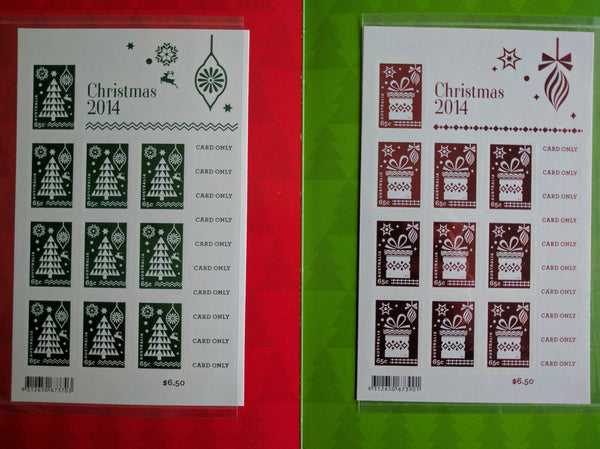 Australia Post Christmas 2014 Stamp Pack