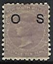 NSW Australian States SG O18aac Official 10d lilac Perf 10 MLH