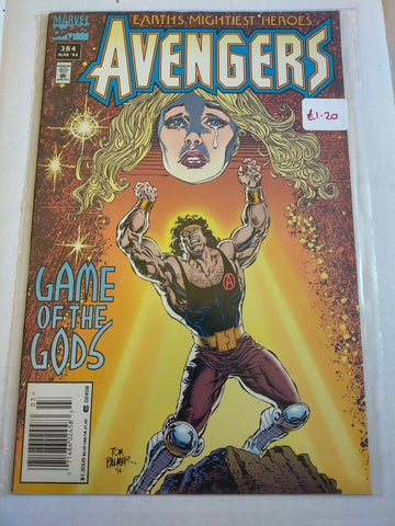 Marvel 1994 March No.384 The Avengers Comic