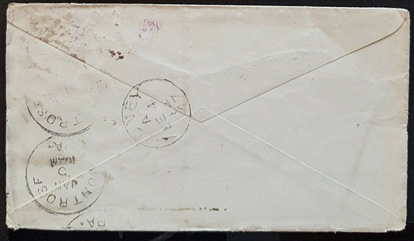 NSW USA 6d SG 234 Yass - Chicago From American selling Bibles. Wonderful letter