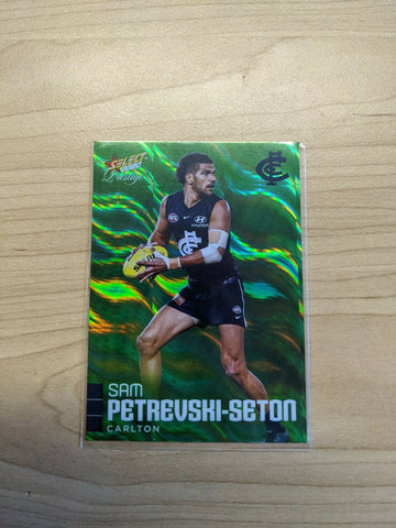 2020 Select Prestige - Green Parallel Sam Petrevski-Seton Carlton Blues 18/60