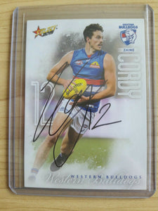 Select Footy Stars 2019 Zane Cordy Hand Signed Card