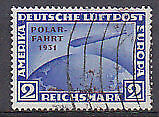 Germany SG  570 1931 2 RM POLAR FLIGHT Michel 457 Used minor stain