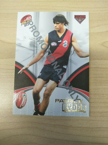 2007 Select AFL Supreme Promotional Card Patrick Ryder Essendon