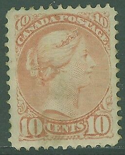 Canada SG 109 10c salmon-pink Mint hinged