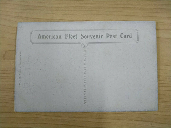 American Vintage USS Georgia American Fleet Souvenir Postcard