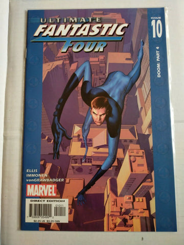 Marvel Comic Book Ultimate Fantastic Four Doom: Part 4 No.10