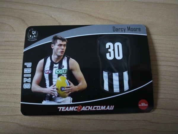 2020 Teamcoach Prize Football Card Darcy Moore Collingwood P-04a