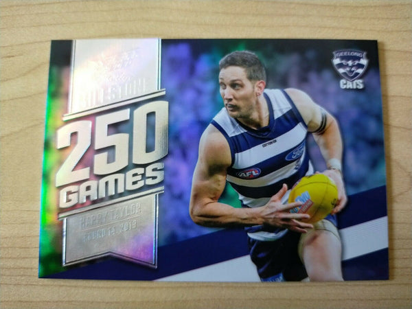2020 Select Prestige Milestones Harry Taylor Geelong No. 015/200