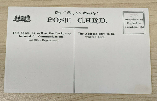 South Australia Post Card Birdseye View of Moonta looking towards the mines