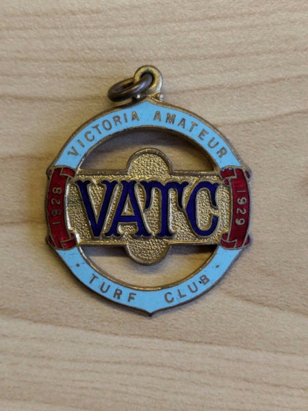 Victorian Amateur Turf Club 1928-9 Membership Badge