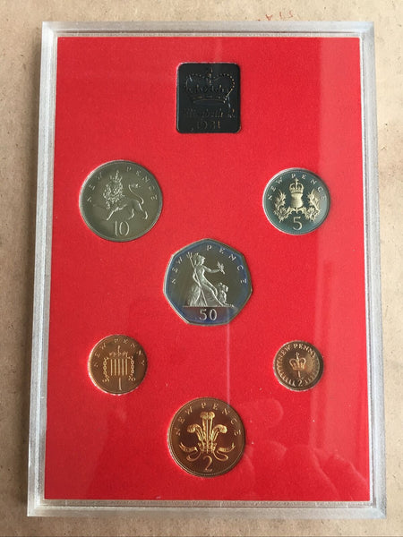 UK Great Britain 1981 Proof Set