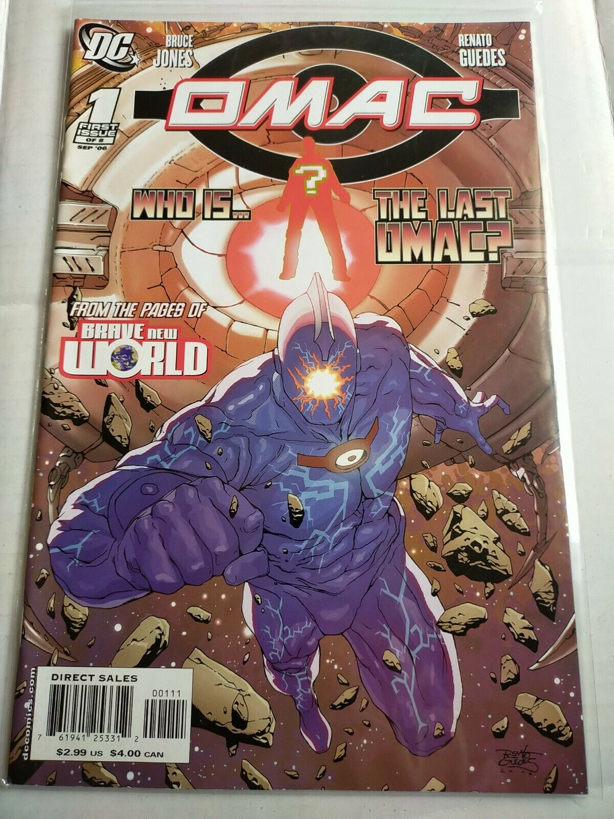 DC 2006 September 1st Issue of 8 OMAC Comic