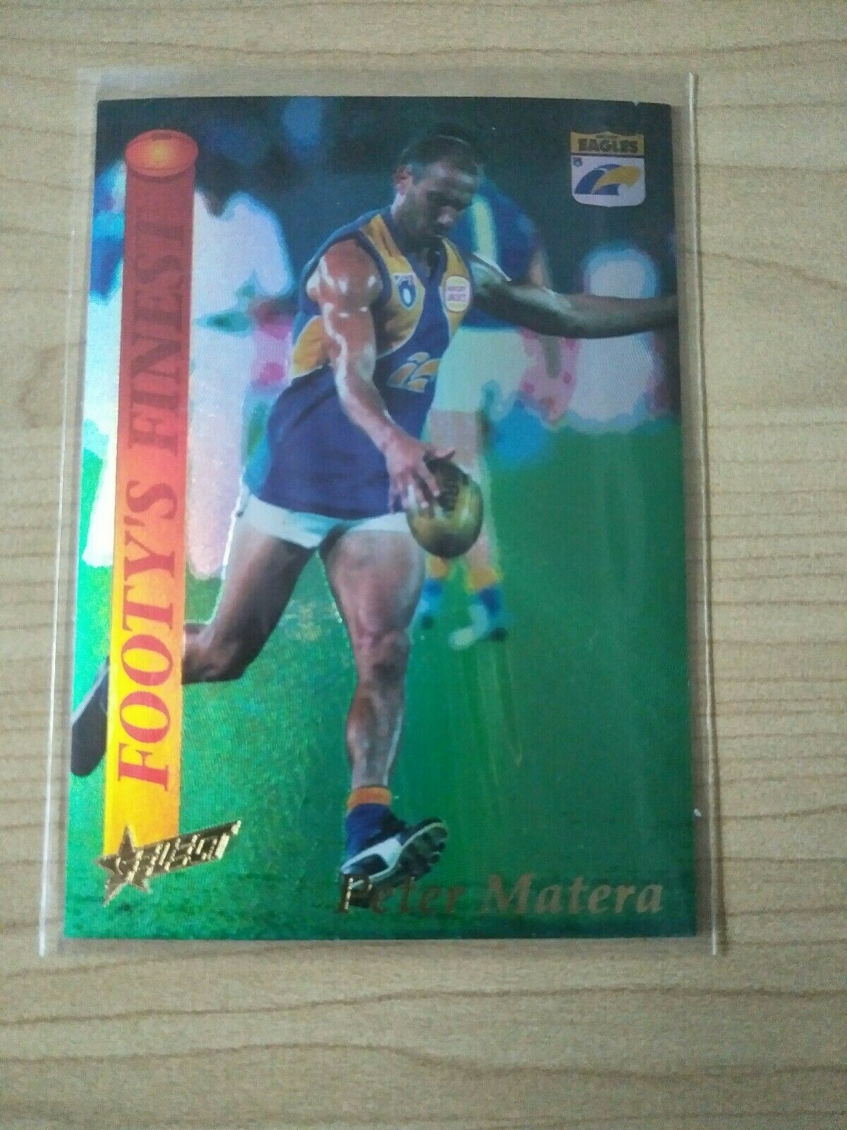 1995 Select Footy's Finest Peter Matera West Coast Eagles