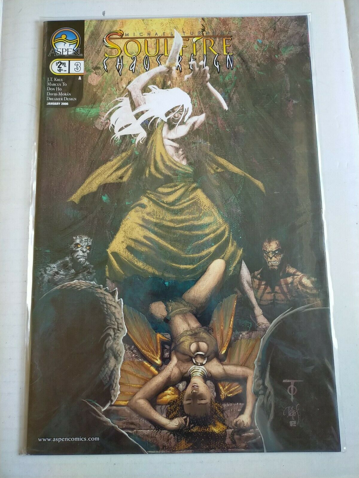 Aspen 2006 No.3 A Soulfire Chaos Reign Comic