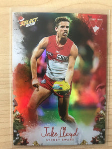 AFL 2018 Select Christmas Holofoil Card X187 - Sydney Swans, Jake Lloyd