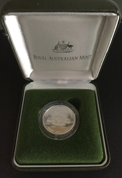 2001 Centenary of The Australian Army $1 Silver Proof Coin