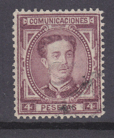 Spain SG 245 4p purple Used