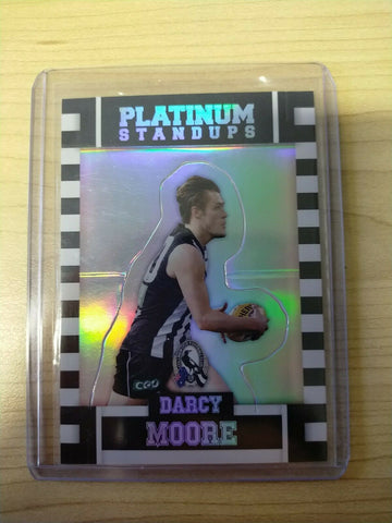2017 Select Platinum Standups Darcy Moore Collingwood No.198/375
