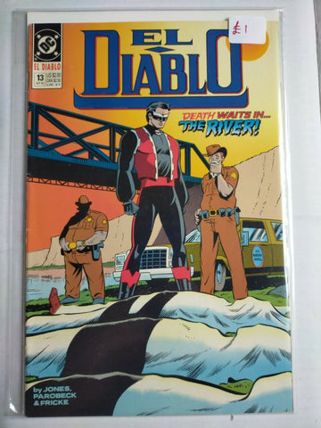 DC Comic Book El Diablo No. 13 Sept 1990