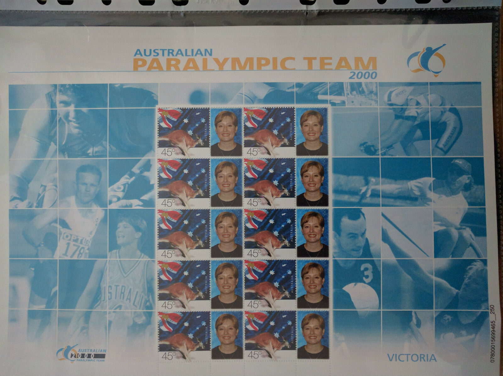 Australia Post 2000 Paralympic Team Victoria