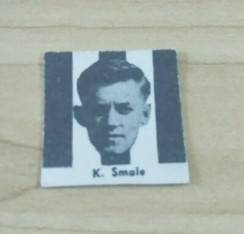 VFL 1956 Argus Newspaper Fireside Footballers Collingwood K Smale Football Card