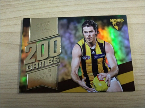 2020 Select Prestige Milestones Isaac Smith Hawthorn No.021/200