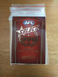 2016 AFL Select Certified Base Set