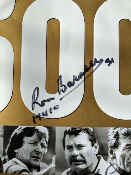 Australian Football The 500 Club Signed Ron Barassi Kevin Sheedy