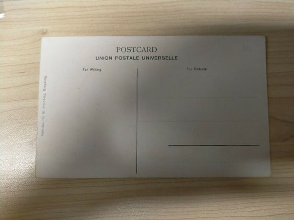 Hong Kong Vintage Postcard A Coolie In The Stocks, Hong Kong