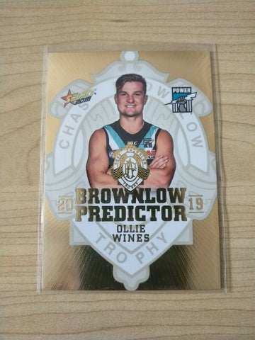 2019 Select Gold Brownlow Predictor Ollie Wines Port Adelaide