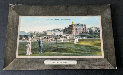 On The Ladies Golf Course St Andrews Postcard