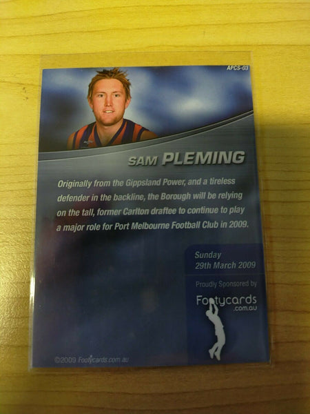2009 Australia's Premier Collectables Show Football Card Sam Pleming 095/300